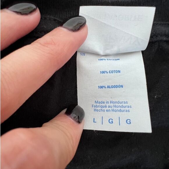 Port&Company Black Rocker George Washington Graphic Short Sleeve T-Shirt- M - Picture 6 of 9